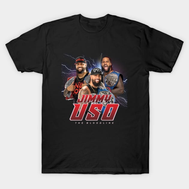 JIMMY USO T-Shirt by dawnttee